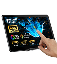 Amazon.co.jp: Mayfee! モバイルモニター タッチパネル 15.6 インチ