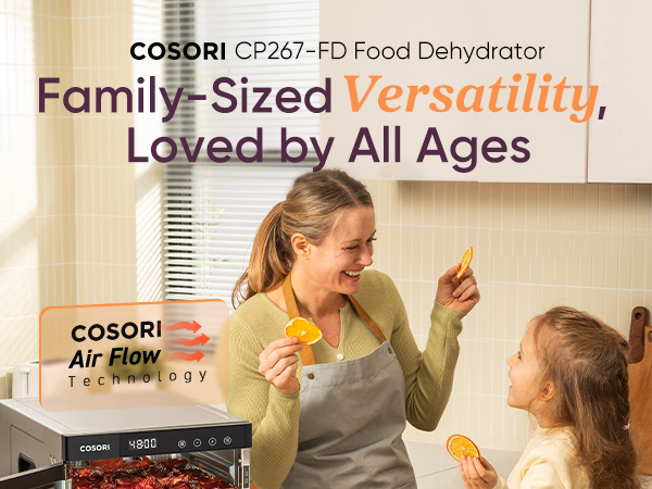 Family-Sized versatility loved by all ages