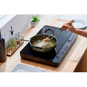 アイリスオーヤマ - 【美品・保証あり】アイリスオーヤマ 2口IHコンロ IHコンロ 2口 1400W IHK-WT41-B ブラック 107274 │アイリス