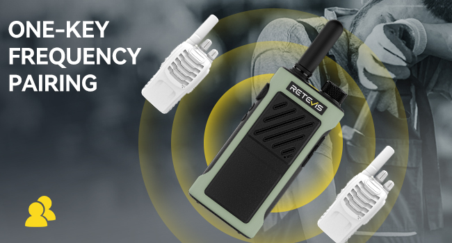 Retevis RB66P Fast Charging 2 Way Radio, Commercial Walkie Talkies with Earpiece,1500mAh Battery,USB-C Charging,Two Way Radio Long Range for School Nursing Home (20 Pack) 17 walkie talkie long range