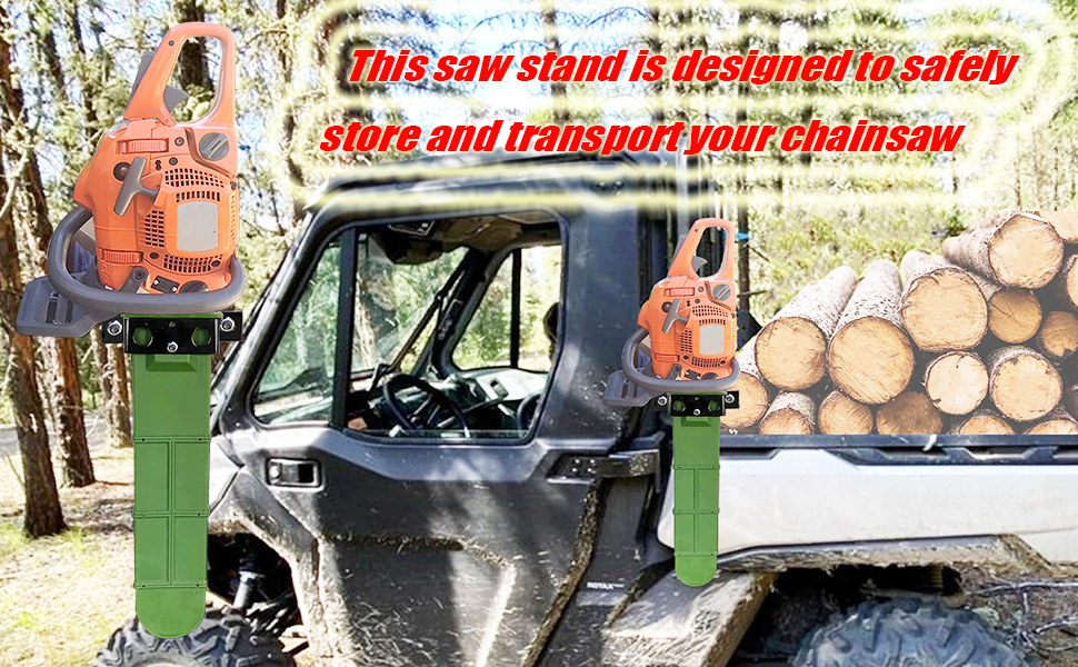 SEASAIL Universal Chainsaw Carrier with mounting kit for