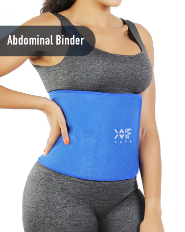 Sweat Waist Trimmer Women Men Abdominal Belt After Delivery Tummy Belt Body Shaper Belt for Exercise