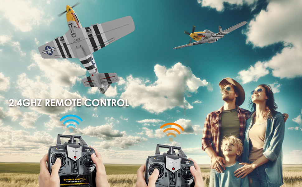 rcxsuv VOLANTEXR RC Plane for Adults,Brushless Motor, 4-Channel Remote Control Airplane