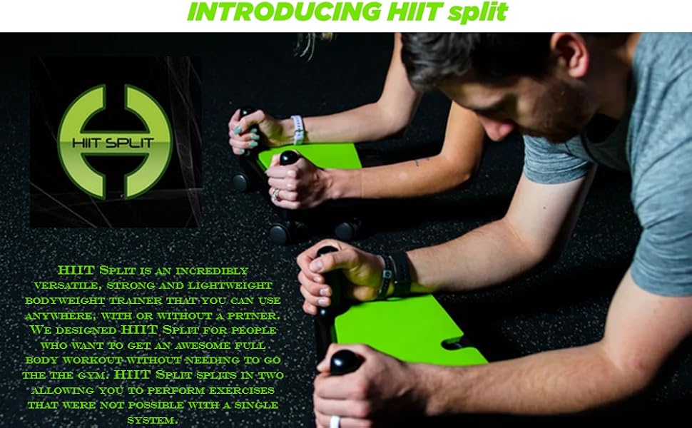 The HIIT Split Ab Wheel Roller
