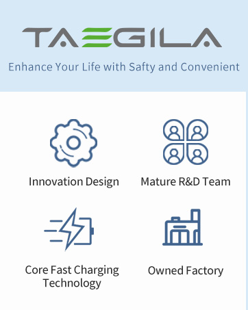 Taegila Small Portable Charger iPhone