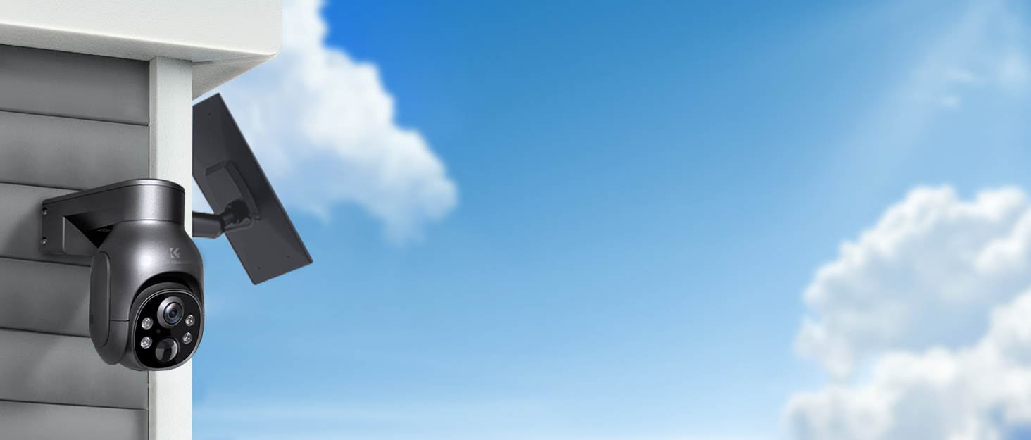 K&F Concept 4G LTE Cellular Security Camera with SD & SIM