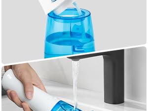 Water Flosser Professional for Teeth Toothbrush &amp; Water Flosser Combo Teeth with Flossing-Deep