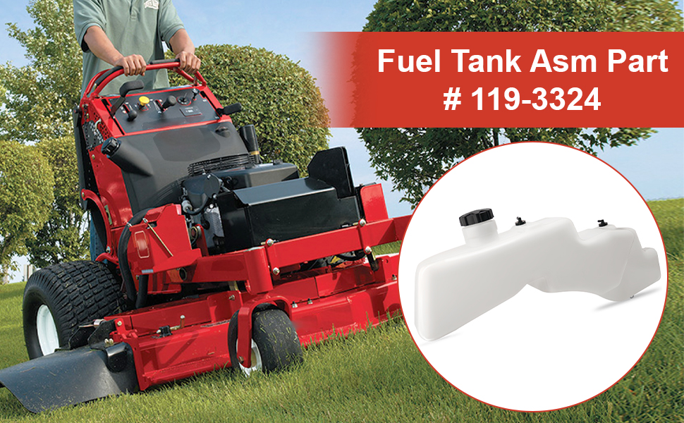 Amazon.com : Jetuplusllc Fuel Tank Asm Part # 119-3324