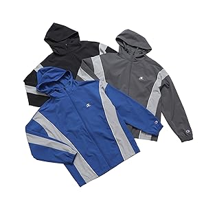 Amazon | [チャンピオン] ジャケット 長袖 ストレッチ 撥水 ワン