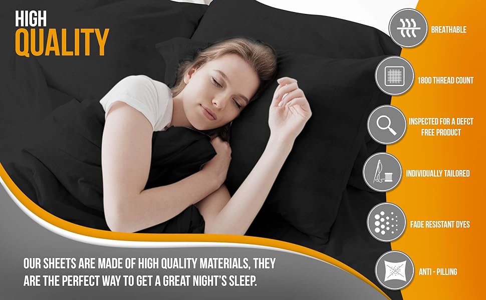 sheet are made of high quality materials