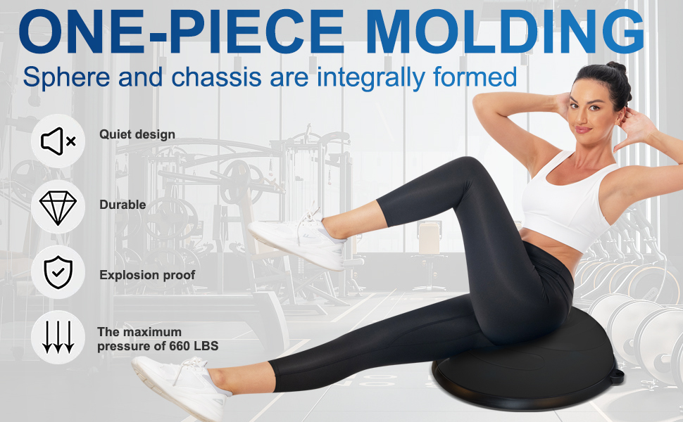 DrfzCa Half Balance Ball, 23 Inch Balance Ball Trainer