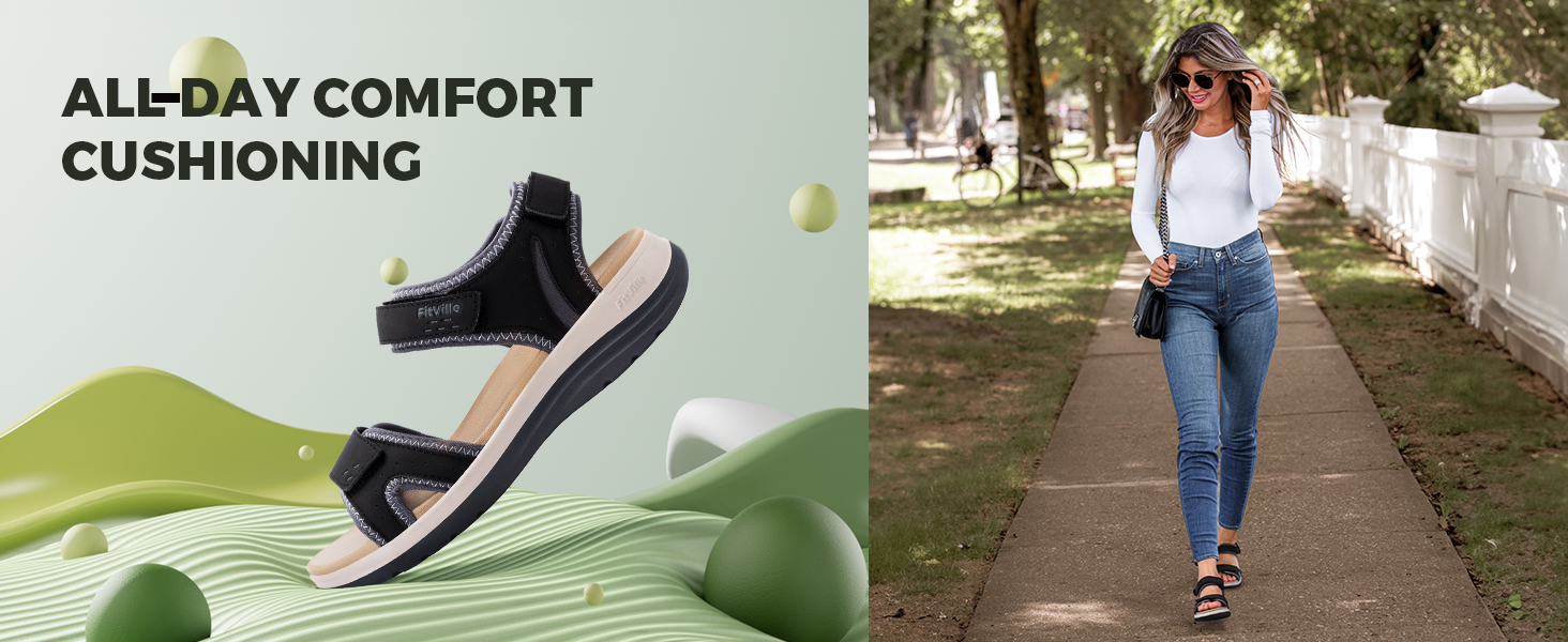 ALL-DAY COMFORT CUSHIONING