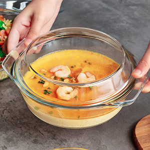 glass casserole dish