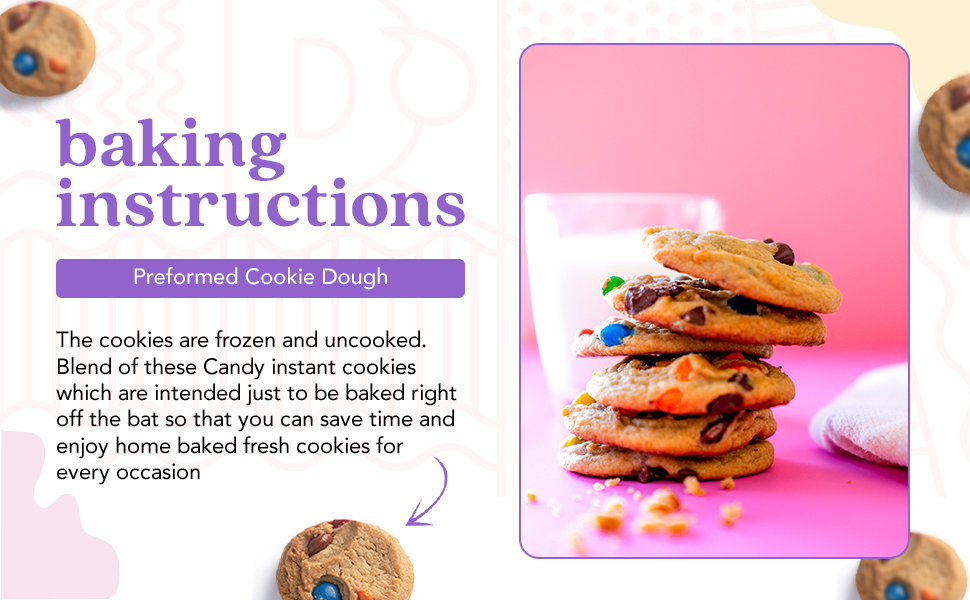 David's Cookies Preformed Frozen Cookie Dough Ready To