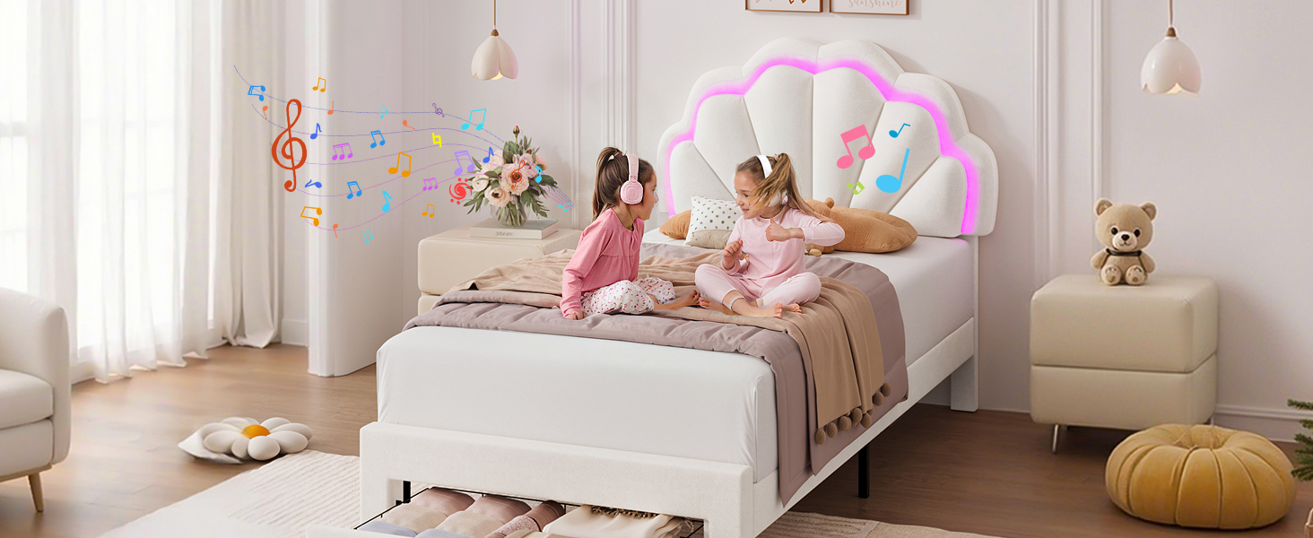 marcos de cama individual para niños