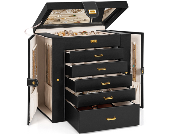 Amazon.com: AKOZLIN Huge Jewelry Box Organizer Functional