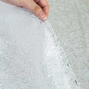 glitter table runner