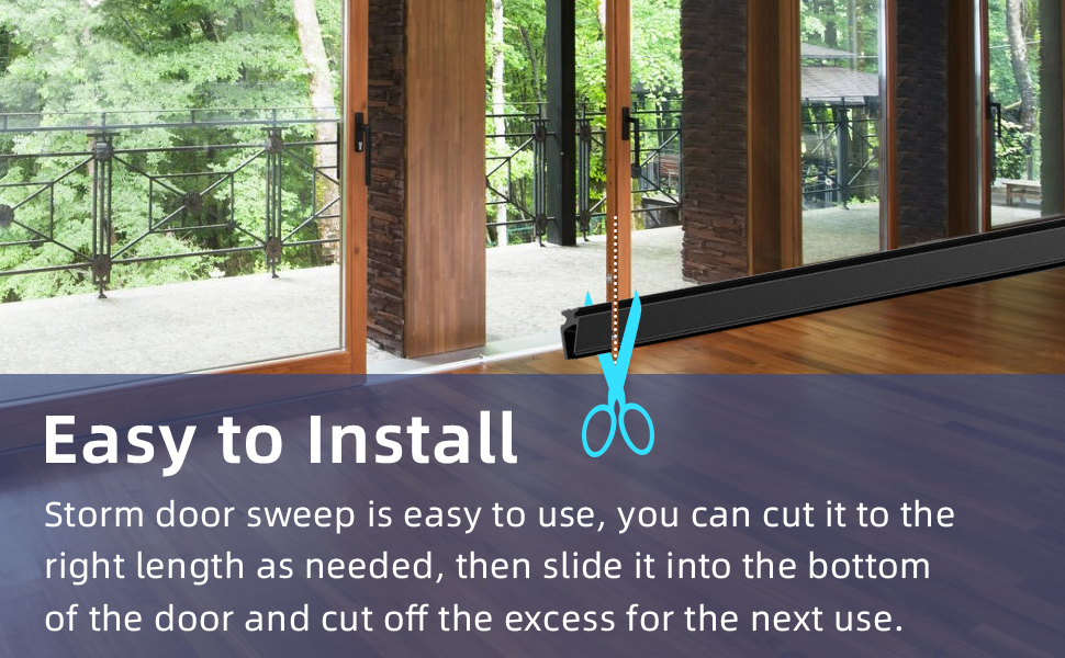 PalpitateC Storm Door Sweep Replacement for Larson Storm Door Expander
