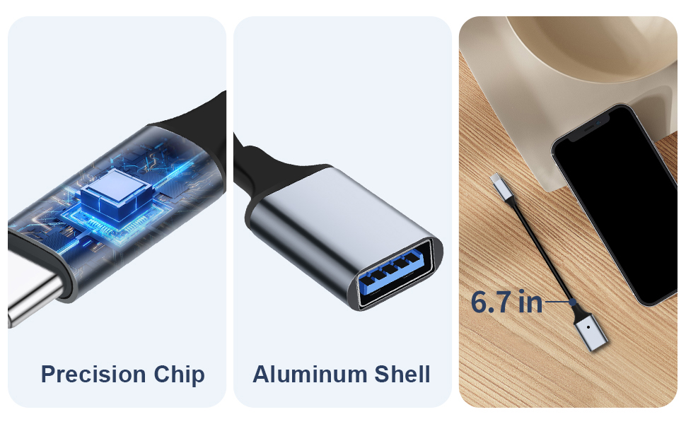 USB C to 3.5mm Audio Aux Jack Cable