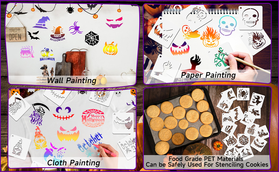 Augshy Halloween Stencils