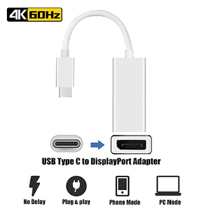 USB C to DisplayPort Adapter USB 3.1 Type C to DP Adapter Converter