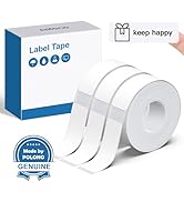 POLONO Genuine P31S Label Maker Tape, Adapted Label Print Paper, 14x40mm(0.55