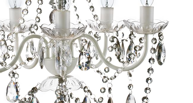 gypsy color The Original Brink House 5 Light Crystal White