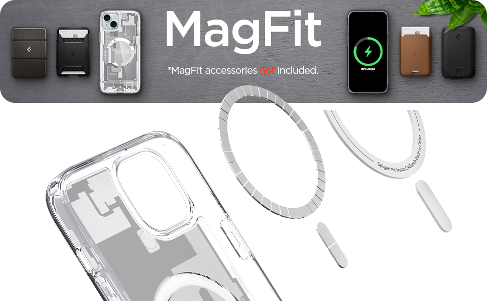 iPhone 15 (2023) Ultra Hybrid MagFit Zero One Branco