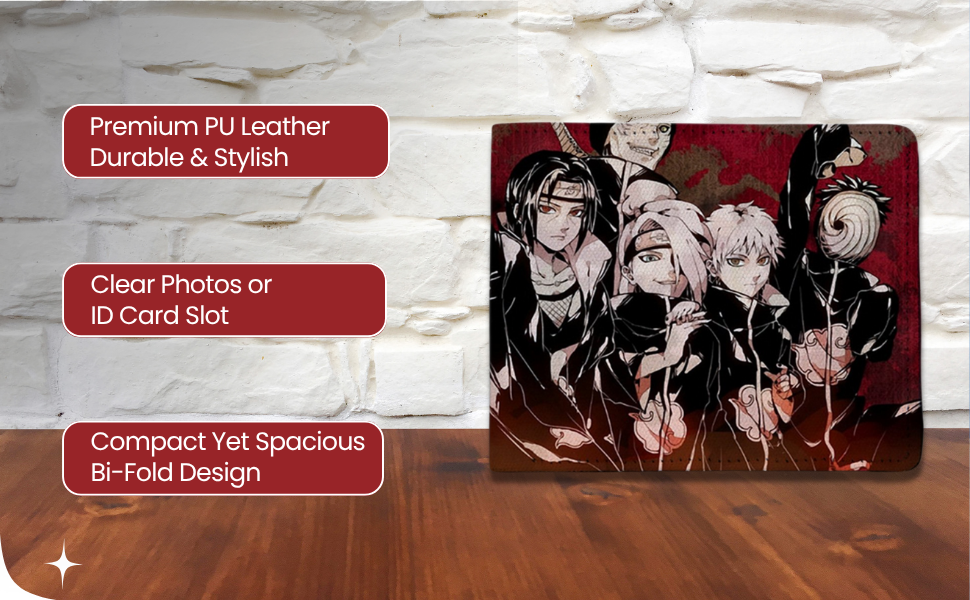 SPN-RECPP Akatsuki collection Ninja wallet Manga wallet