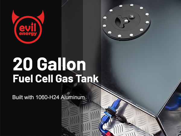 Amazon.com: EVIL ENERGY 20 Gallon Fuel Cell Tank Aluminum