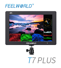 7” HD CAM MONITOR IPS SUPER SLIM Amazon.com : FEELWORLD T7 7 Inch IPS 4K HDMI Camera Field