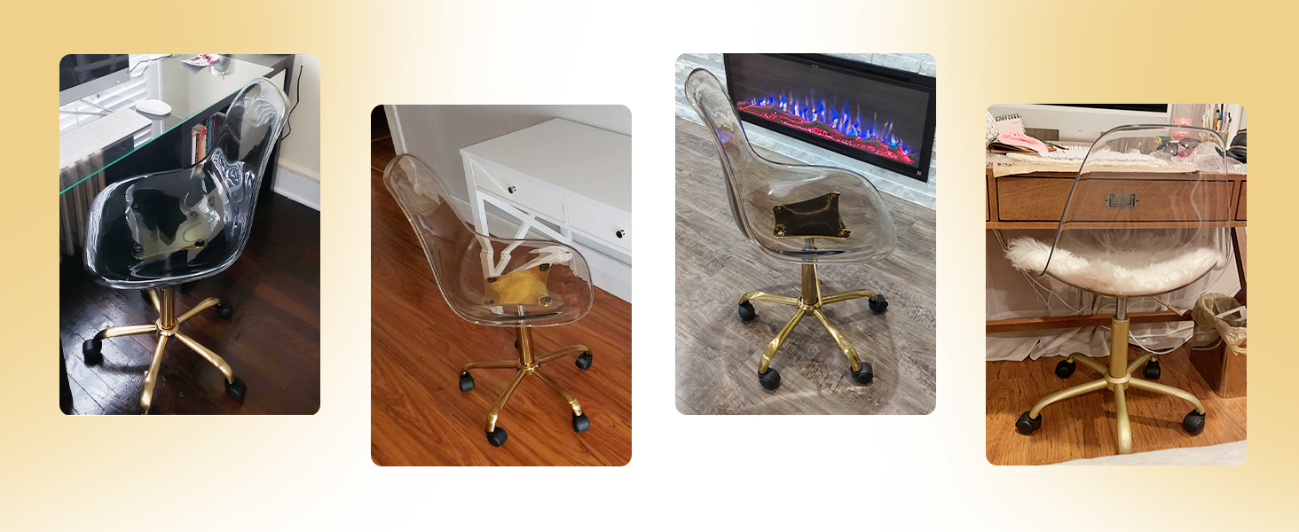 Acrylic Desk Chair