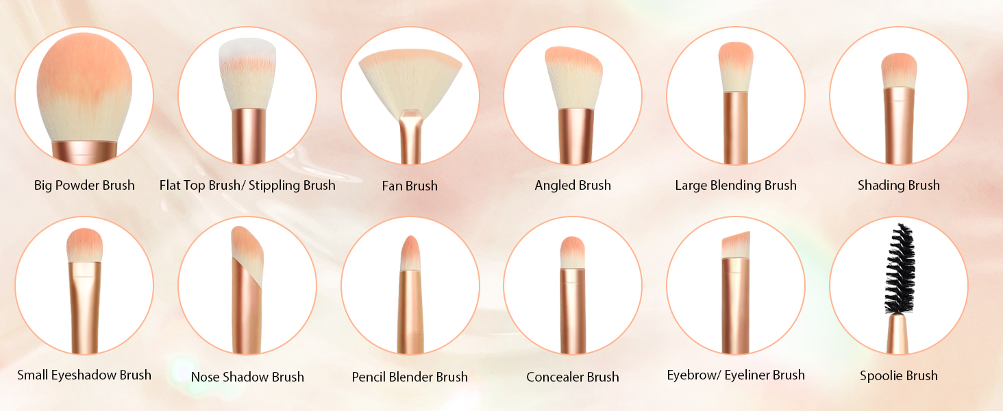 make up brushes set