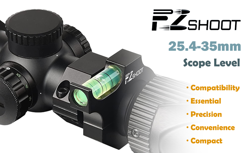 EZshoot Scope Level Precise Calibration, 30 mm Scope Bubble Level