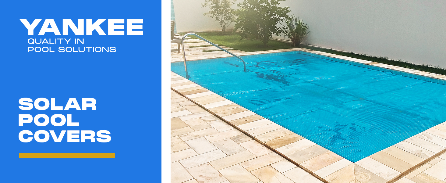 Solar Pool Cover for Rectangular Pool by Yankee Sapphire Series Solar