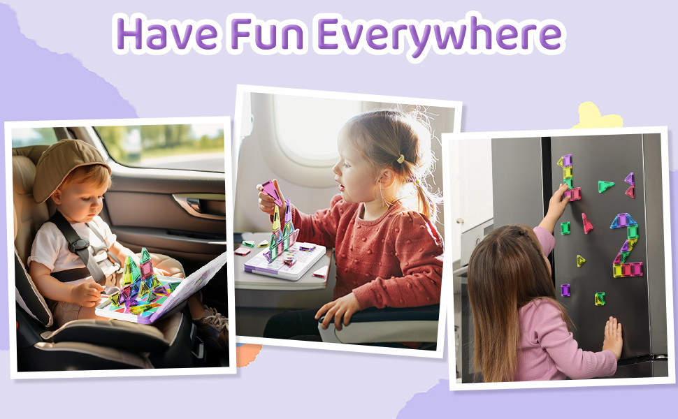 Mini magnetic building blocks