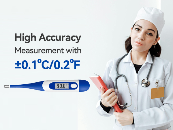 Rectal Thermometer with Soft Tips