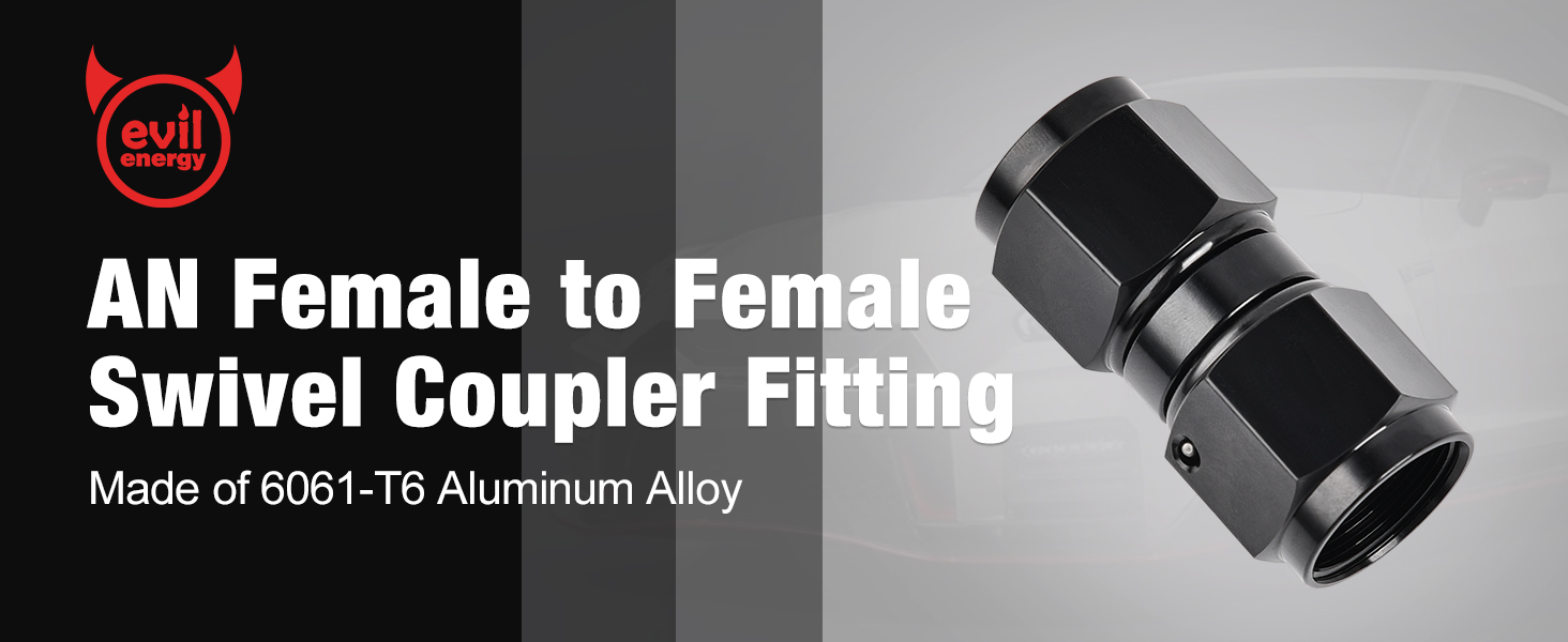 AN Female to Female Fitting