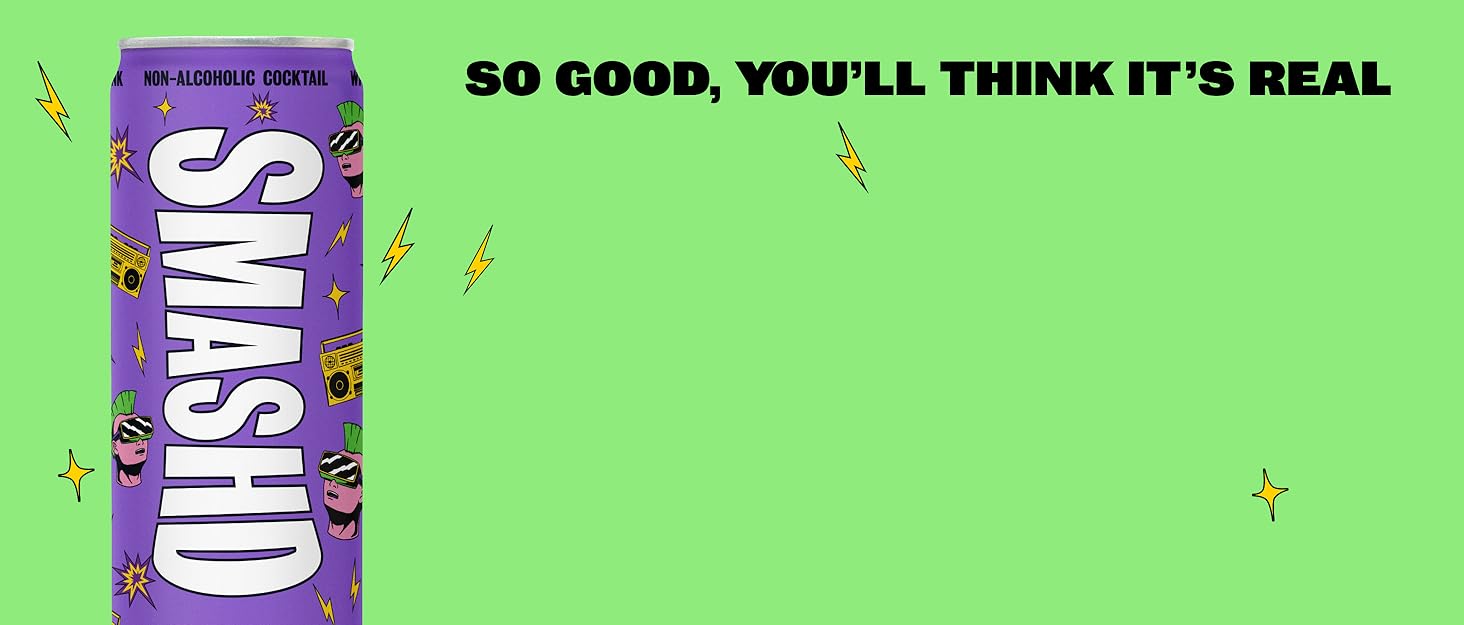 SMASHD NonAlcoholic Mocktails Beverage with Flavored