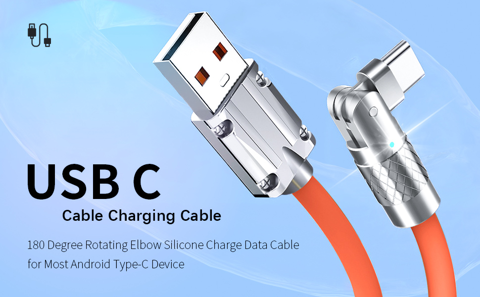 Shenzhi Tech USB C Cable Charging Cable, USB Type C to USB A 120W Fast