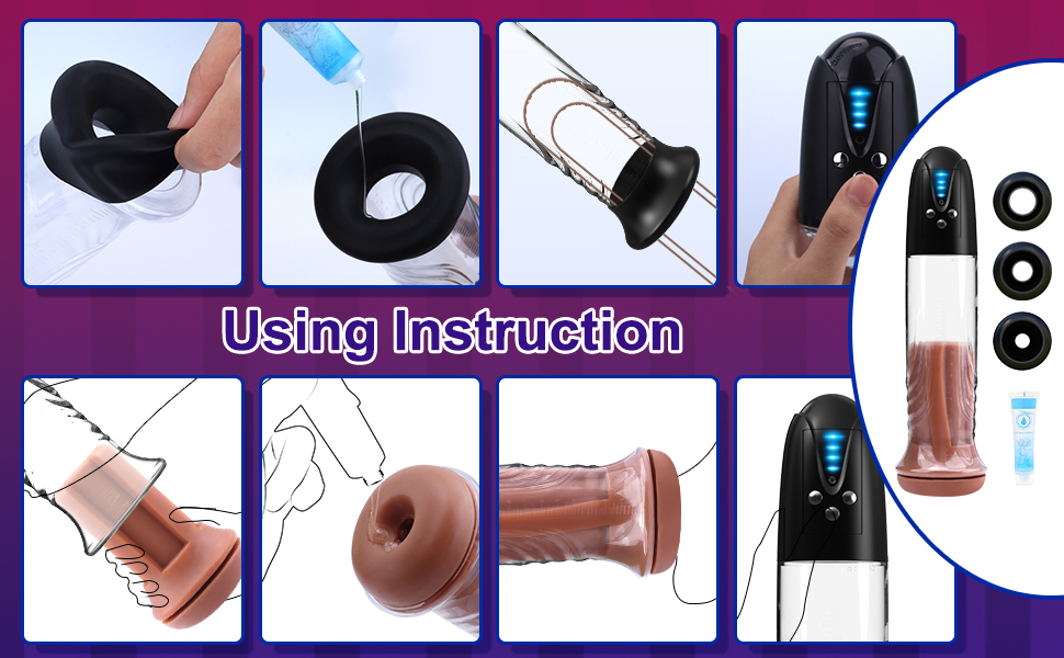 Automatic Enlargement Pump Male Masturbator