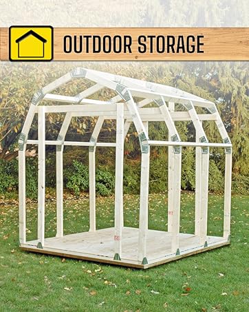 Amazon.com : 2 x 4 BASICS 90190MI Custom Barn, Outdoor