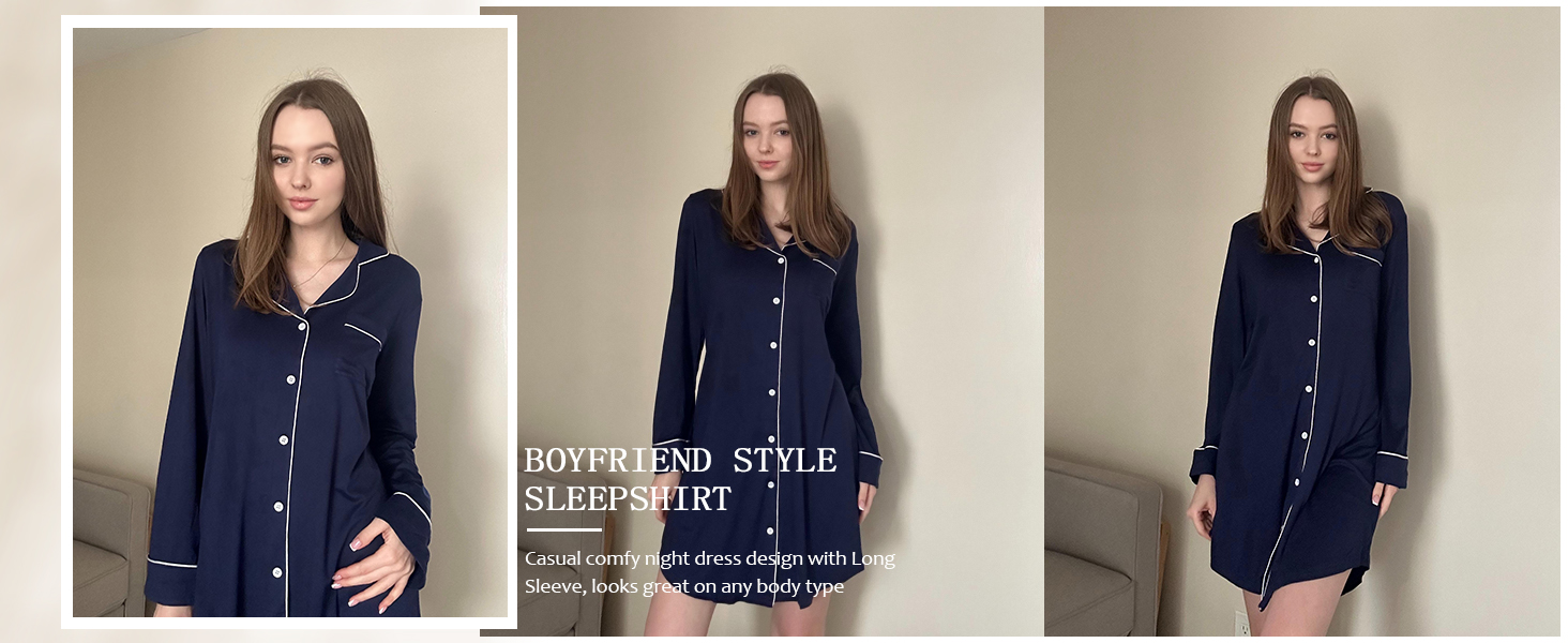 sleepshirt with pockets