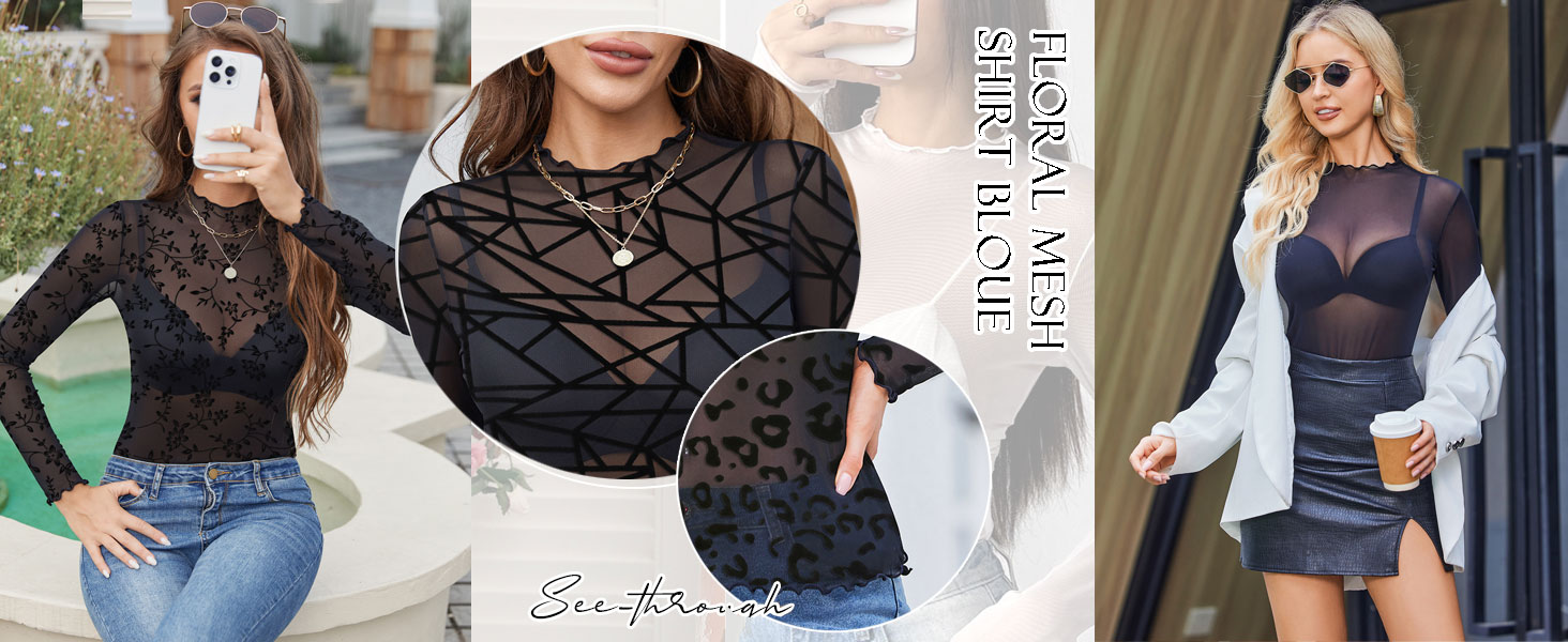 sheer tops