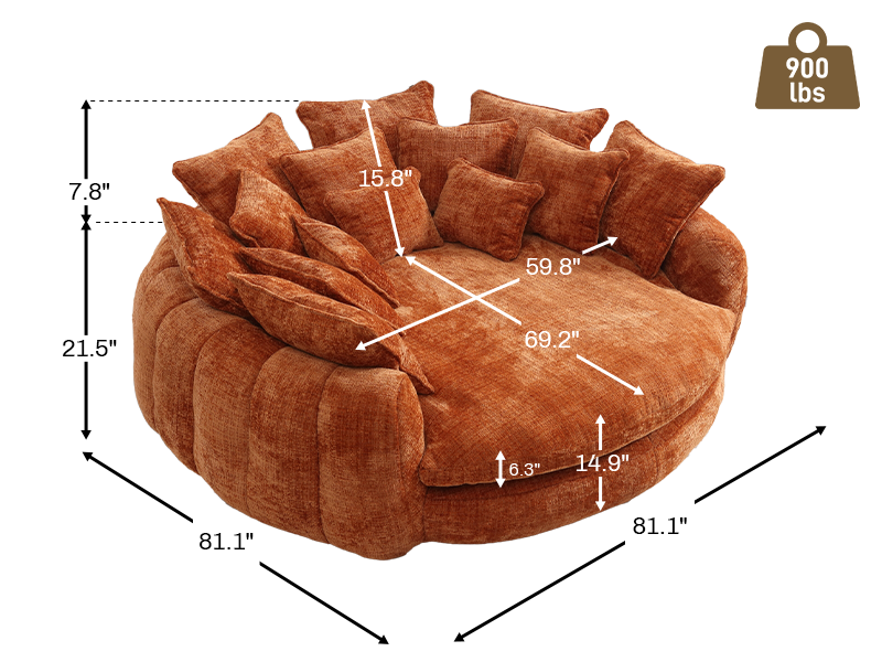 Deep Seat Cloud Couch