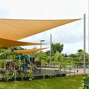 Sun Shade Poles for Playground