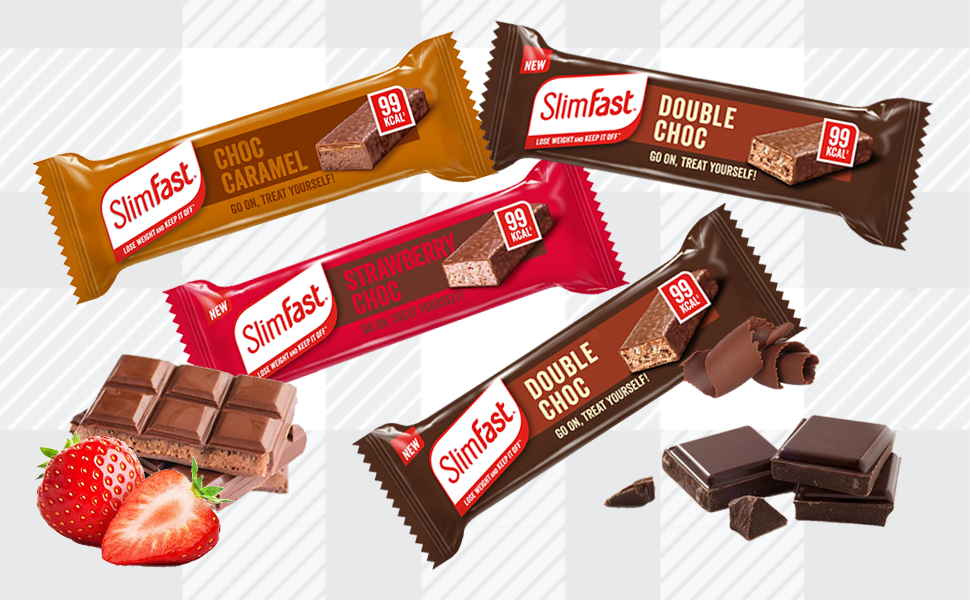 Aetn Creations Snack Bars strawberry Chocolate Choc Caramel Double Choc Diet