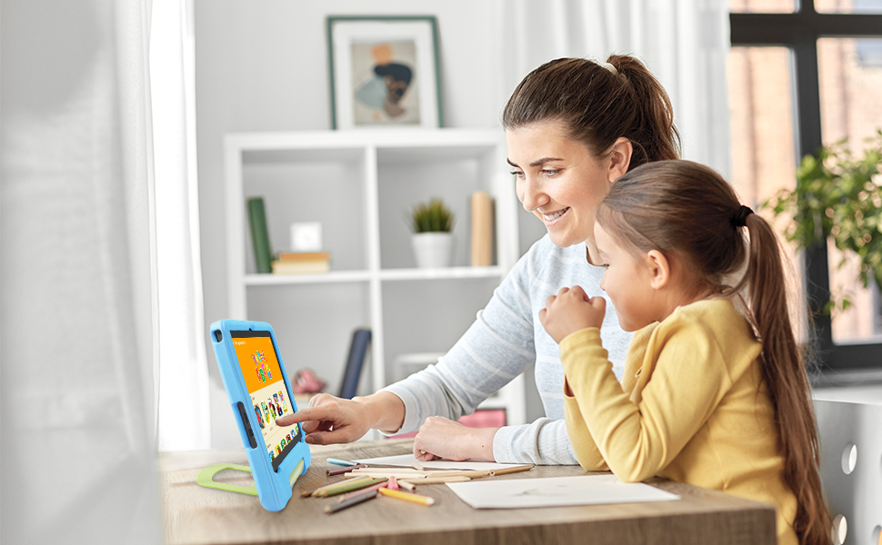 2024 Newest Android 14 OS Tablet for Kids ages 3-15