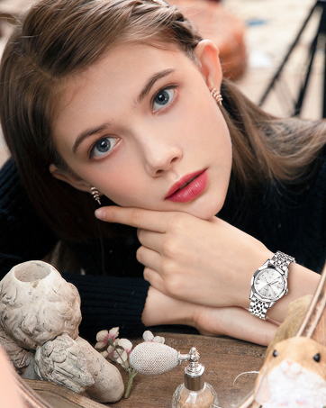 silver watches for women