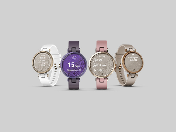 Garmin Lily Sport Smartwatch Różowozłoty, Jasnopiaskowy